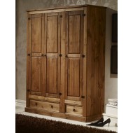 Armario rústico tres puertas nogal Veracruz