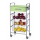 Carrito verdulero de cocina Alesia color Verde Carritos verduleros metálicos