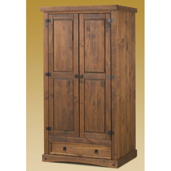 Armario rústico nogal dos puertas Nuevo Arizona Armario de estilo rustico