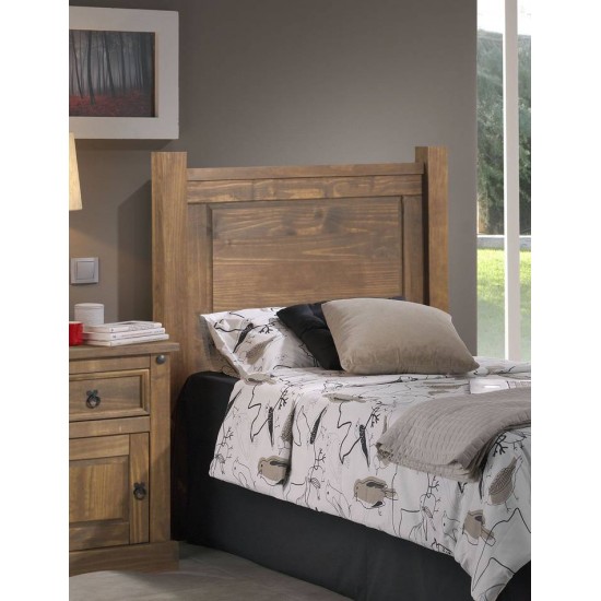 Cabecero de cama rústico nogal Nuevo Arizona Cabeceros cama individual