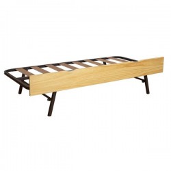 Litera Juvenil Tres Camas- Litera con Cama Nido-Litera Madera 90x190 cm Miel