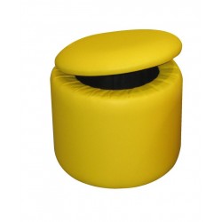 Puff redondo abatible Modelo Limón