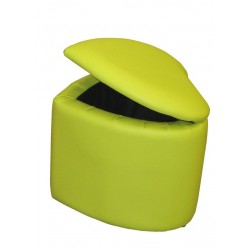 Puff abatible Modelo Corazón