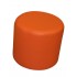Puff redondo fijo Modelo Naranja