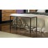 Banqueta para pie de cama de forja Modelo Minerva