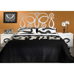 Cabecero de forja laqueado en color blanco Modelo Galatea