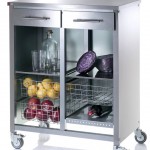 Carritos verduleros metálicos