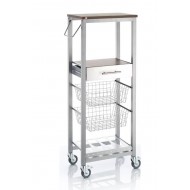 Verdulero alto Onda Aluminium Cerezo