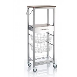 Verdulero alto Onda Aluminium Cerezo