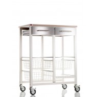 Verdulero Onda Doble Blanco