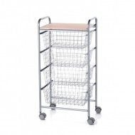 Verdulero de cocina con cestos Beech 