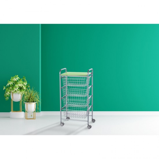 Carrito verdulero de cocina  Green Carritos verduleros metálicos