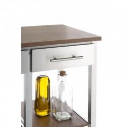 Verdulero Onda Doble Aluminium Cerezo