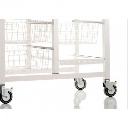 Verdulero alto Onda Blanco 