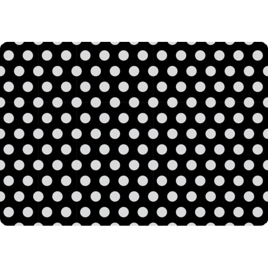 Carrito auxiliar con ruedas  Bauhaus estructura blanca bandejas decoradas