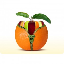 Carrito auxiliar con ruedas Bauhaus armazón gris 2 bandejas decoradas