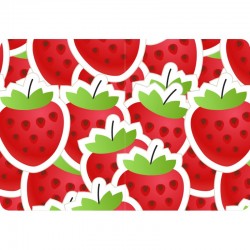 Carrito auxiliar con ruedas Bauhaus estructura blanca bandejas decoradas