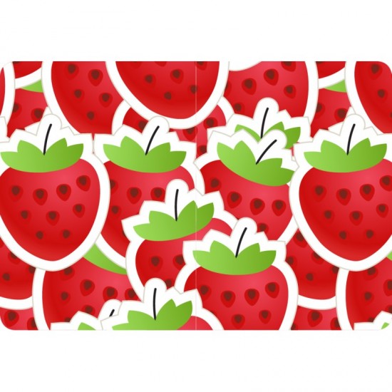 Carrito auxiliar con ruedas Bauhaus estructura blanca bandejas decoradas