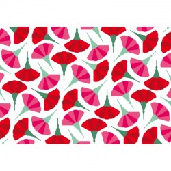 Carrito camarera Bauhaus estructura blanca bandejas decoradas