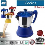 Cafetera italiana nueve tazas Fantasia