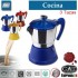 Cafetera italiana nueve tazas Fantasia