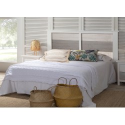 Cabecero madera dormitorio matrimonio Blue Times