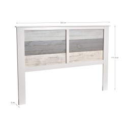 Cabecero madera dormitorio matrimonio Blue Times