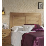 Cabecero cama matrimonio rústico madera de pino nogal Jalisco