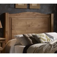 Cabecero rústico cama matrimonio nogal Veracruz