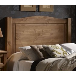 Cabecero rústico cama matrimonio nogal Veracruz