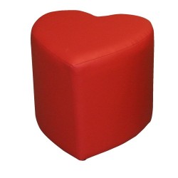 Puff corazón fijo Modelo Corazón