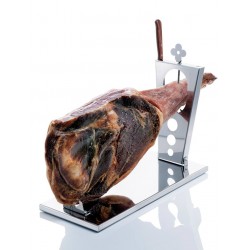 Jamonero plegable en acero inoxidable con cuchillo Arcos