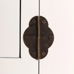 MESITA 2 PUERTAS Y 1 CAJ?N BLANCO 45 X 26 X 69 CM