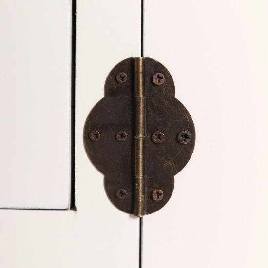 MESITA 2 PUERTAS Y 1 CAJ?N BLANCO 45 X 26 X 69 CM