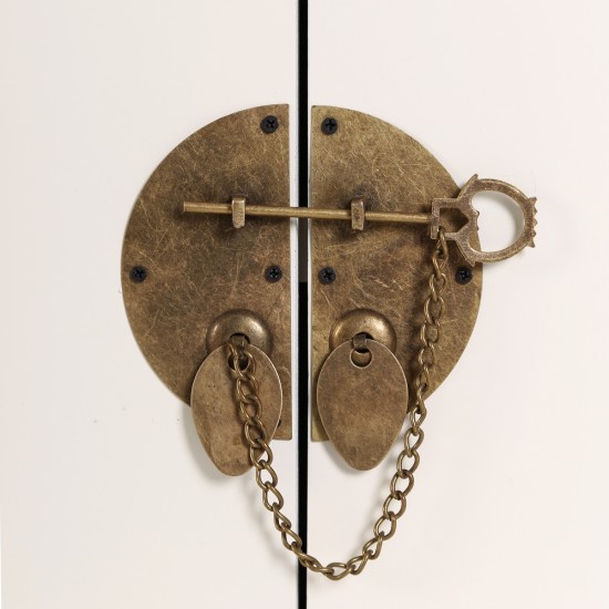 MUEBLE 8 CAJONES BLANCO 130 X 24 X 50,50 CM