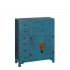 MUEBLE AUXILIAR AZUL DM ''ORIENTE'' 73 X 26 X 90 CM