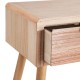CONSOLA NATURAL MADERA-RAT?N SAL?N 80 X 40 X 78 CM