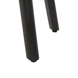 CONSOLA NATURAL-NEGRO MADERA-METAL 120 X 33 X 77 CM