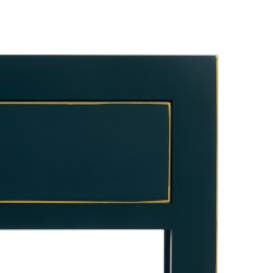 MESITA AZUL MADERA ''ORIENTE'' 50 X 40 X 66 CM