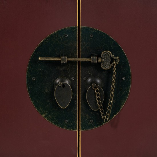 MESITA TEJA MADERA ''ORIENTE'' 50 X 40 X 66 CM