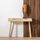CONSOLA NATURAL DM-MADERA 90 X 35 X 75 CM