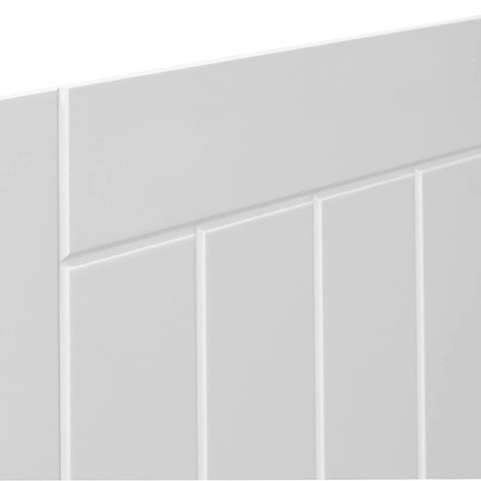 Cabecero de plafón colgante lacado blanco para cama individual Mediterráneo - imagen 2
