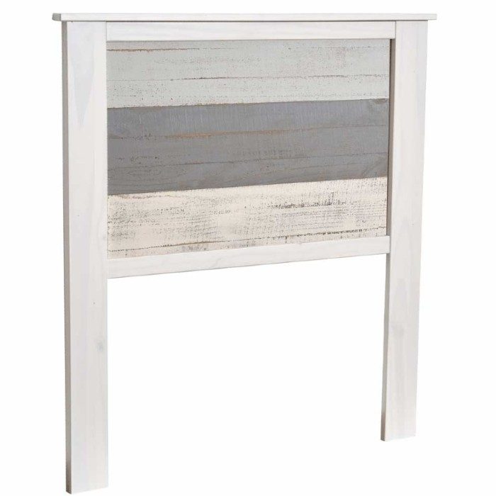 Cabecero juvenil madera pino multicolor Blue Times