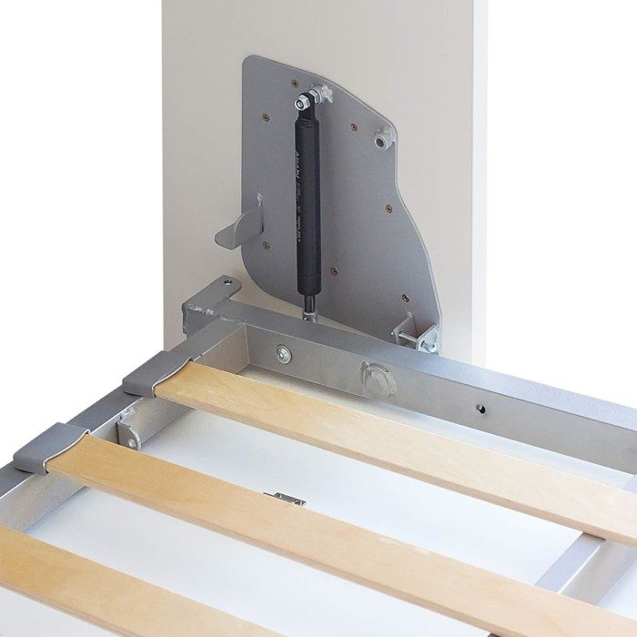 Cama Abatible Horizontal Plegable de Pared 90x190 - imagen 3