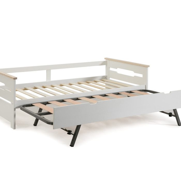 Cama Blanca Nido con cama elevable Elisa 90x190cm/90x180 cm - imagen 5