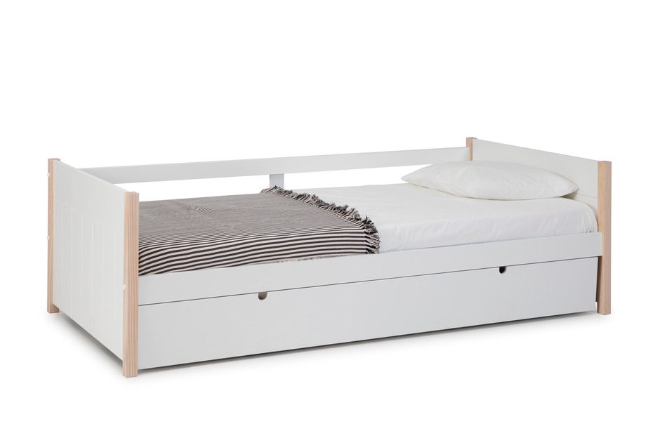 Cama Blanca Nido con cama elevable Kiara 90x190cm/90x180 cm