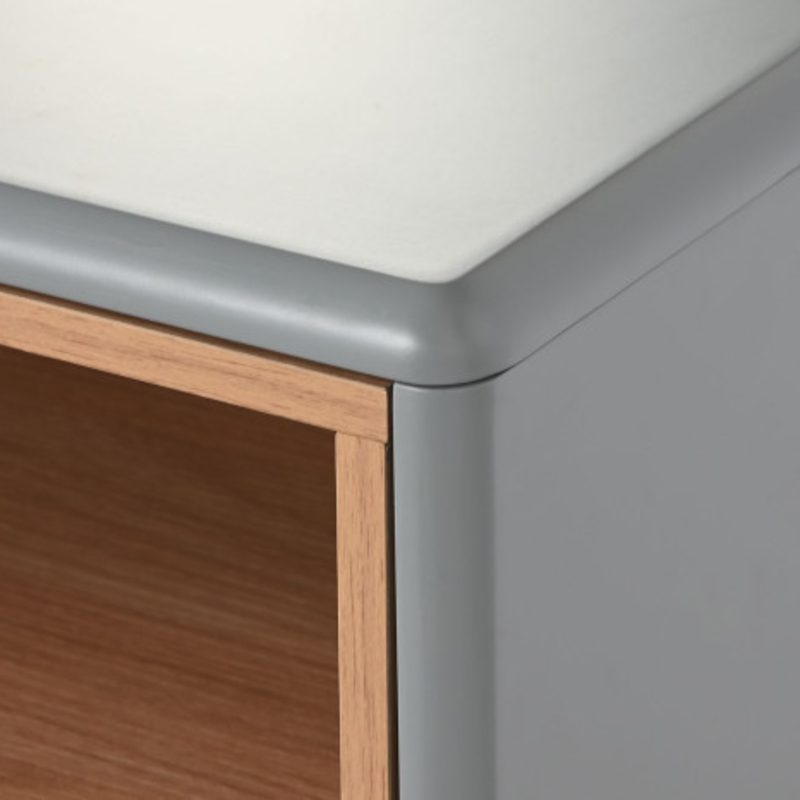 Comoda MDF pu azul - imagen 2