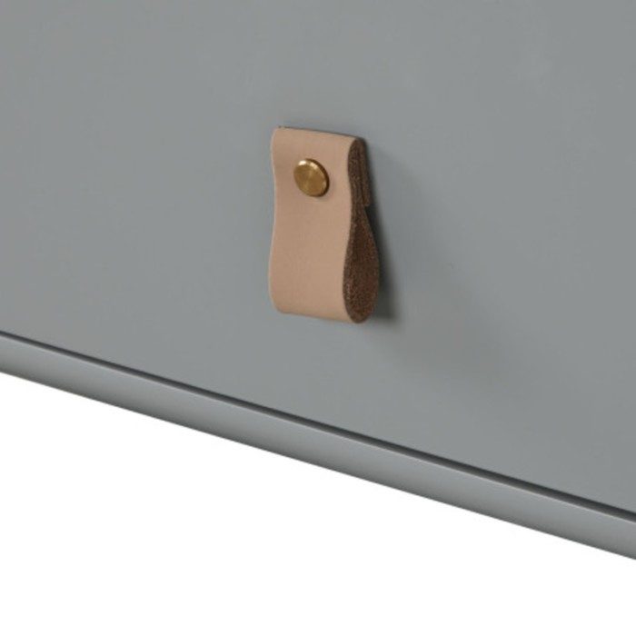 Comoda MDF pu azul - imagen 3