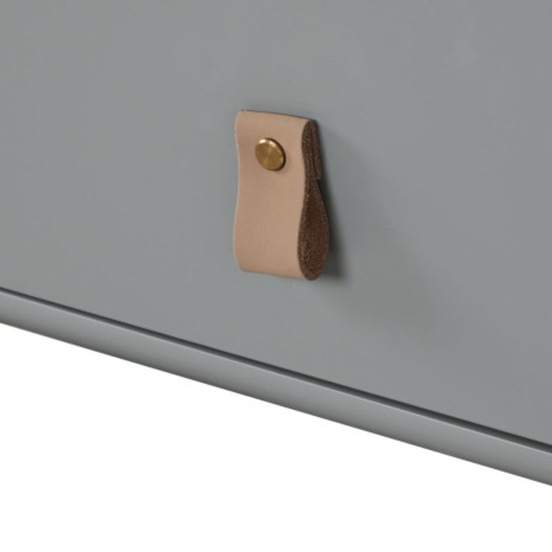 Comoda MDF pu azul - imagen 3