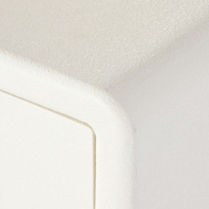 Mesita de noche MDF puerta blanco 3D - imagen 2